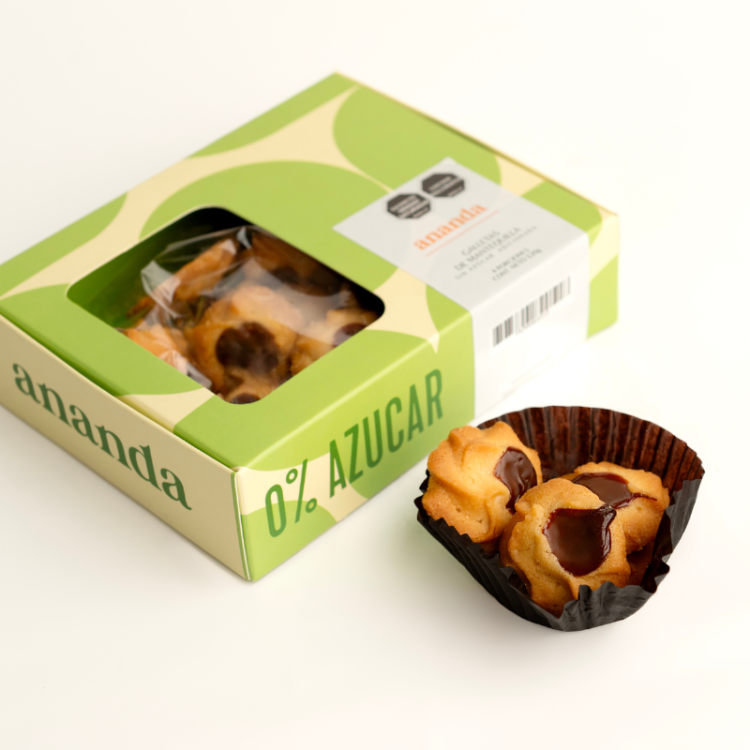 Galletas de Mantequilla y Arequipe 0% Azúcar
