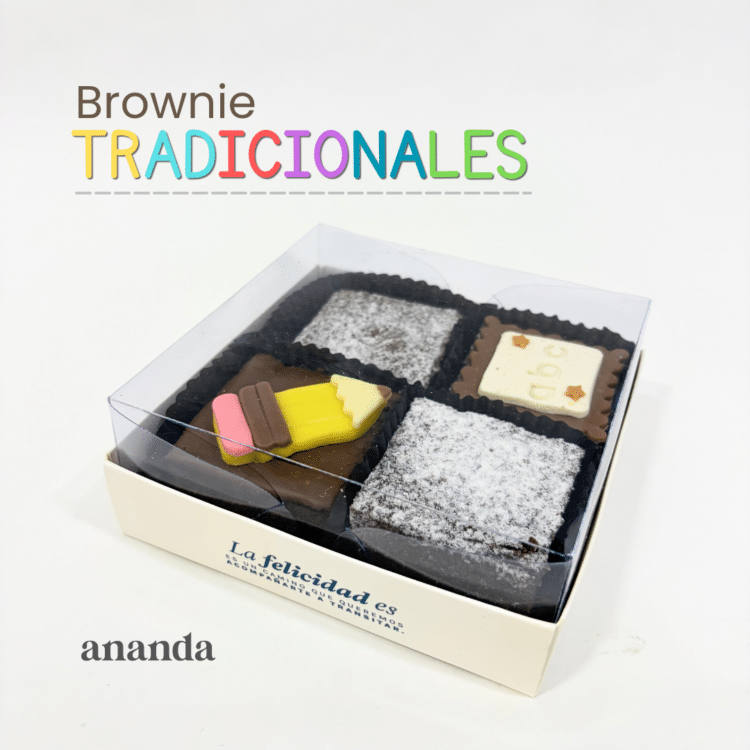 Brownies x4 - Día del Maestro - 20% Dcto