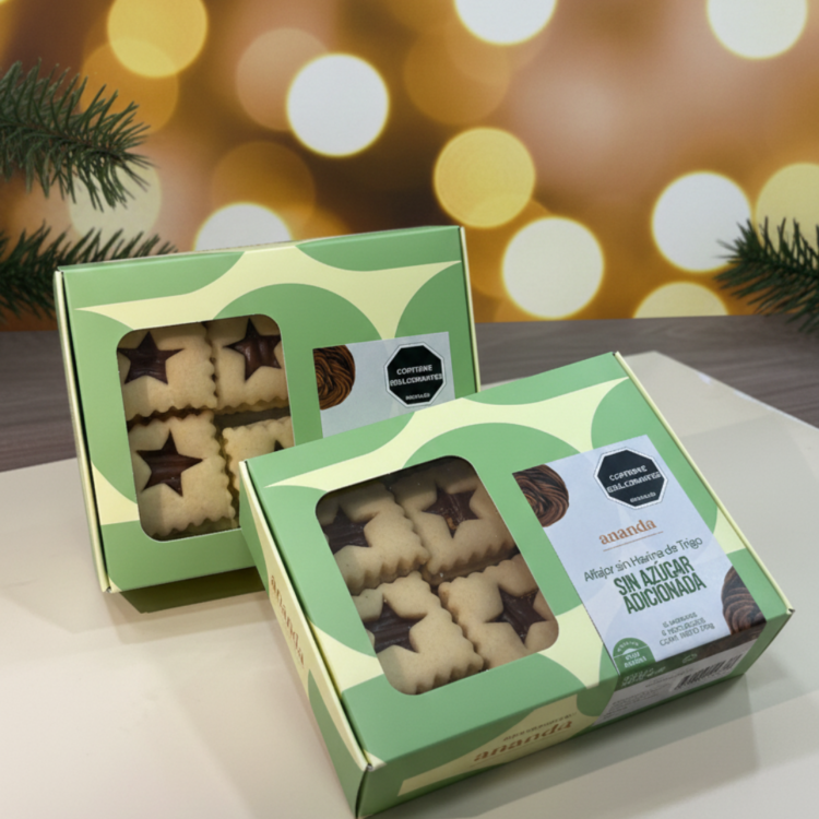 Alfajores Rellenos de Arequipe 0% Azúcar