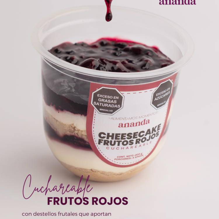 cheesecake de frutos rojos