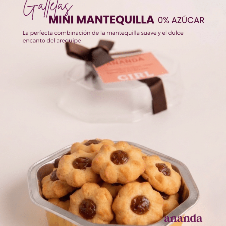 Galletas Empaque Mini - 0% Azúcar
