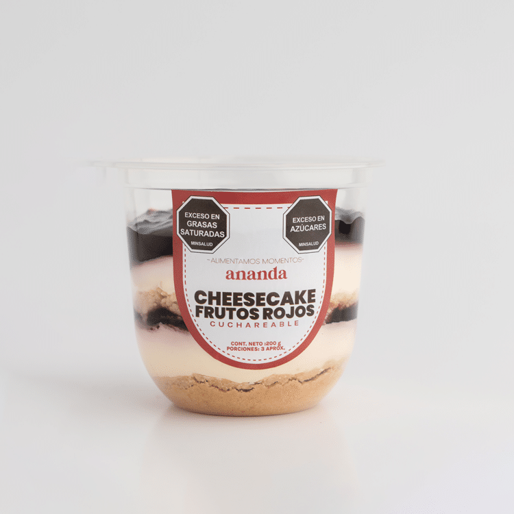 cheesecake de frutos rojos