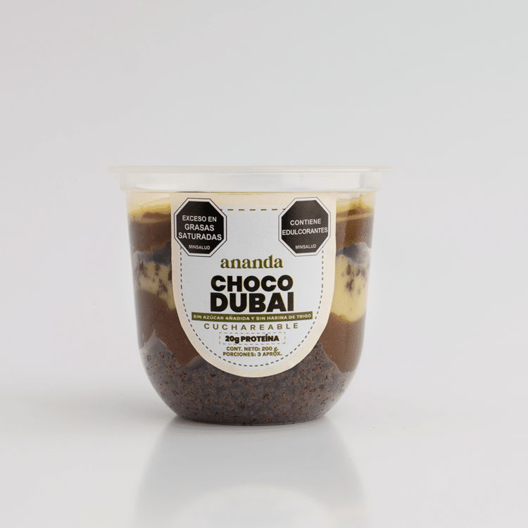Cuchareable Choco Dubai - 0% Azúcar