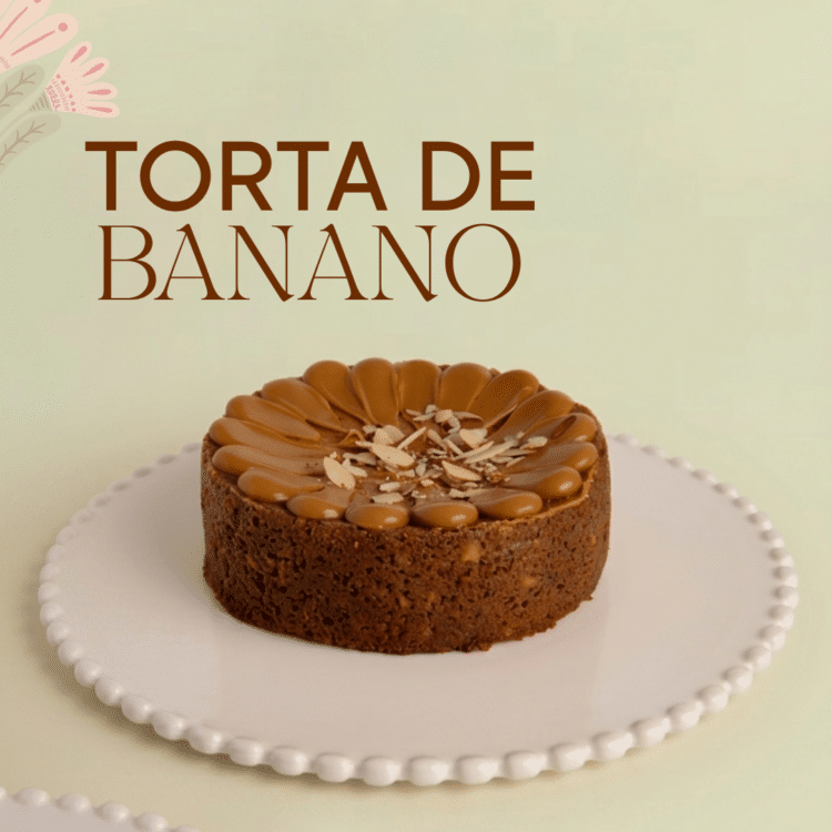Torta de Banano & Arequipe 0% Azúcar