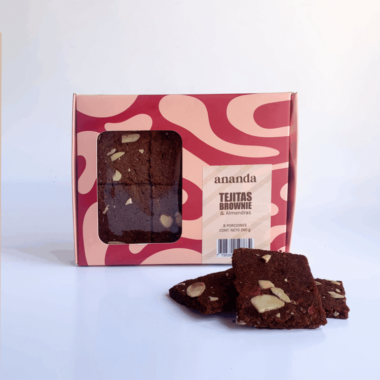 Tejitas de Brownie & Almendra