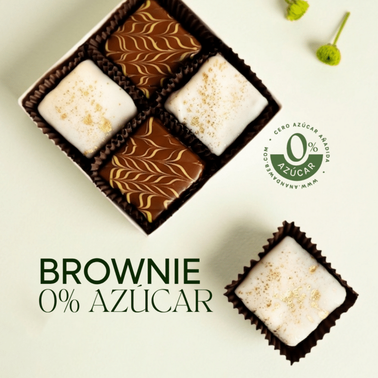 Brownies x4 - 0% azúcar