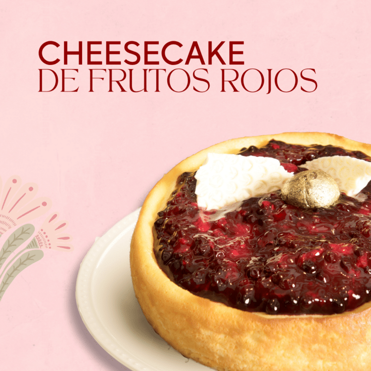 Cheesecake de Frutos Rojos