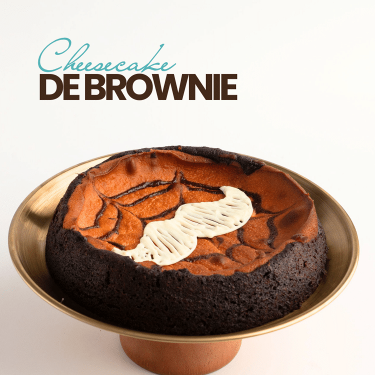 Cheesecake de Brownie 0% Azúcar - 0% Gluten