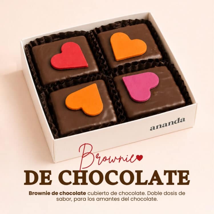 Brownie de Chocolate x4