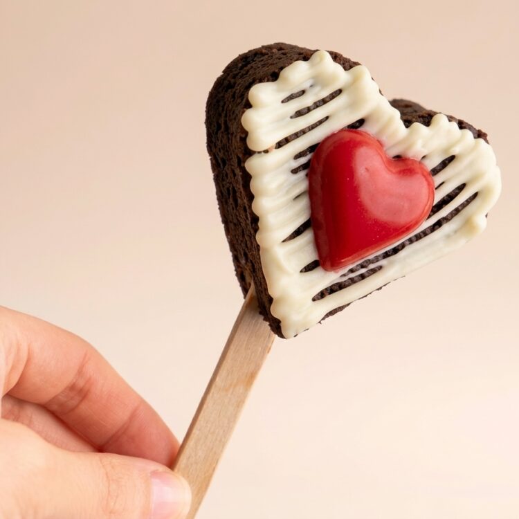 Brownie Paleta Corazón 0% Azúcar