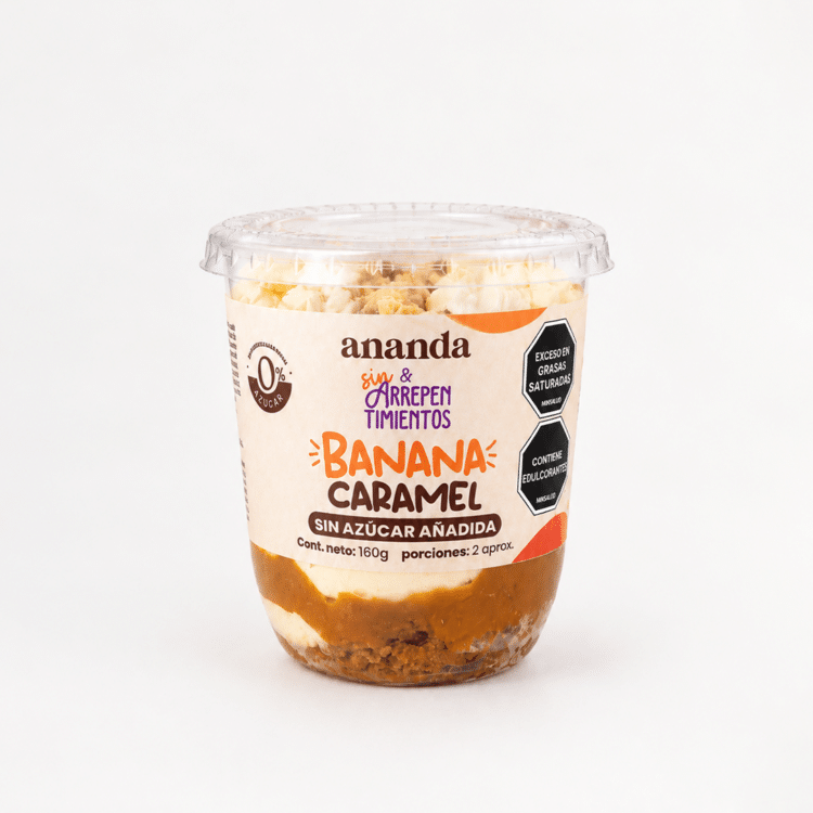 Cuchareable Banana Caramel – 0% Azúcar