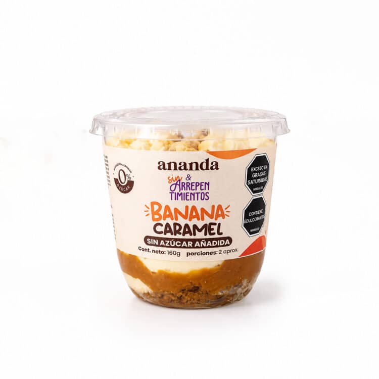 Cuchareable Banana Caramel – 0% Azúcar